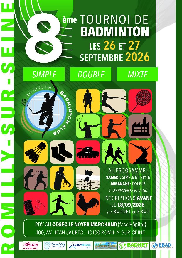 8ème Tournoi de Romilly-sur-Seine