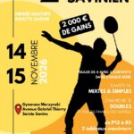 2e Tournoi des Volants Saviniens