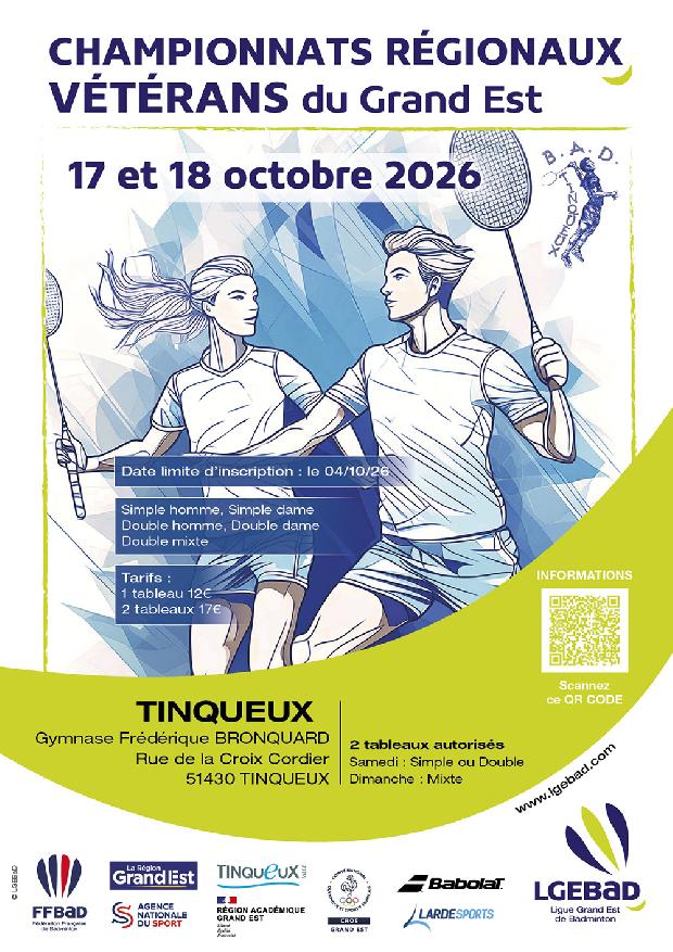 Championnat Régional GEST - Vétérans 2026